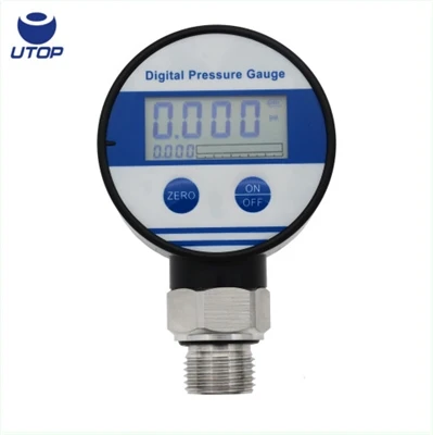 What is the response time of a digital pressure gauge?
